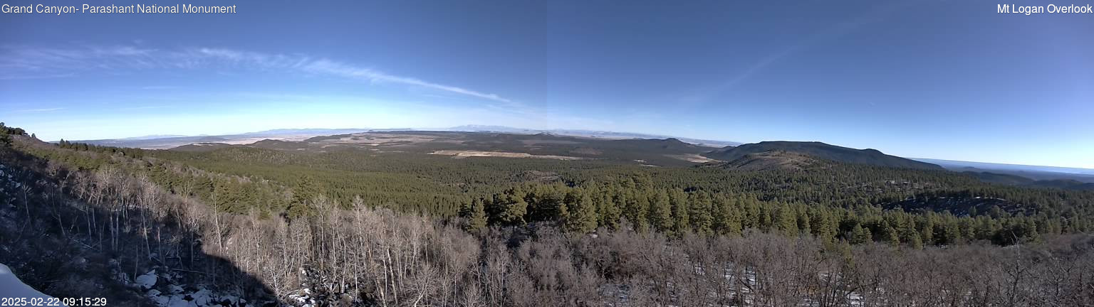 time-lapse frame, Mt Logan webcam