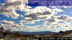 view from Stuarts Draft, VA on 2024-11-11