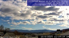 view from Stuarts Draft, VA on 2024-12-02