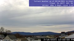 view from Stuarts Draft, VA on 2025-02-18