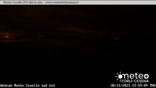 time-lapse frame, Monte Cavallo Sud-Est webcam