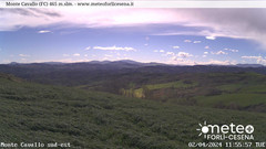 view from Monte Cavallo Sud-Est on 2024-04-02