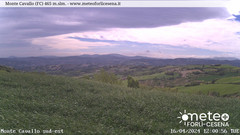 view from Monte Cavallo Sud-Est on 2024-04-16