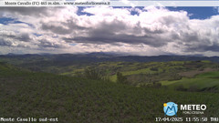 view from Monte Cavallo Sud-Est on 2025-04-17