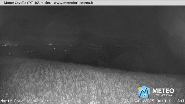 time-lapse frame, Monte Cavallo Sud-Est webcam