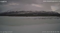 view from Lesjaskogsvatnet on 2024-03-29