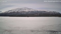 view from Lesjaskogsvatnet on 2024-04-27