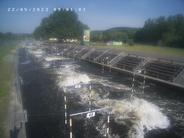 time-lapse frame, Troja - bottom webcam
