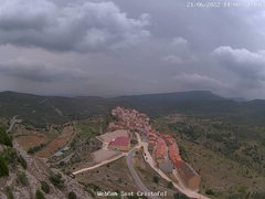 view from Xodos - Sant Cristòfol (Vista SE) on 2022-06-21