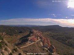 view from Xodos - Sant Cristòfol (Vista SE) on 2022-11-26