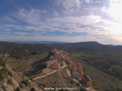 view from Xodos - Sant Cristòfol (Vista SE) on 2022-11-27