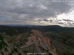 view from Xodos - Sant Cristòfol (Vista SE) on 2022-11-30