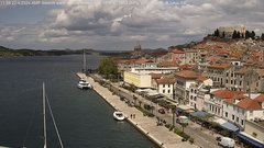 view from Šibenik hotel on 2024-04-22