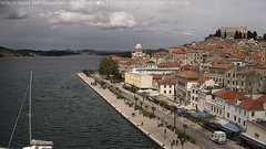 view from Šibenik hotel on 2024-04-25
