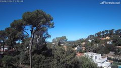 view from LaFloresta.cat on 2024-04-19