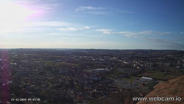 time-lapse frame, Vittorio Veneto - Santuario Madonna della Salute webcam