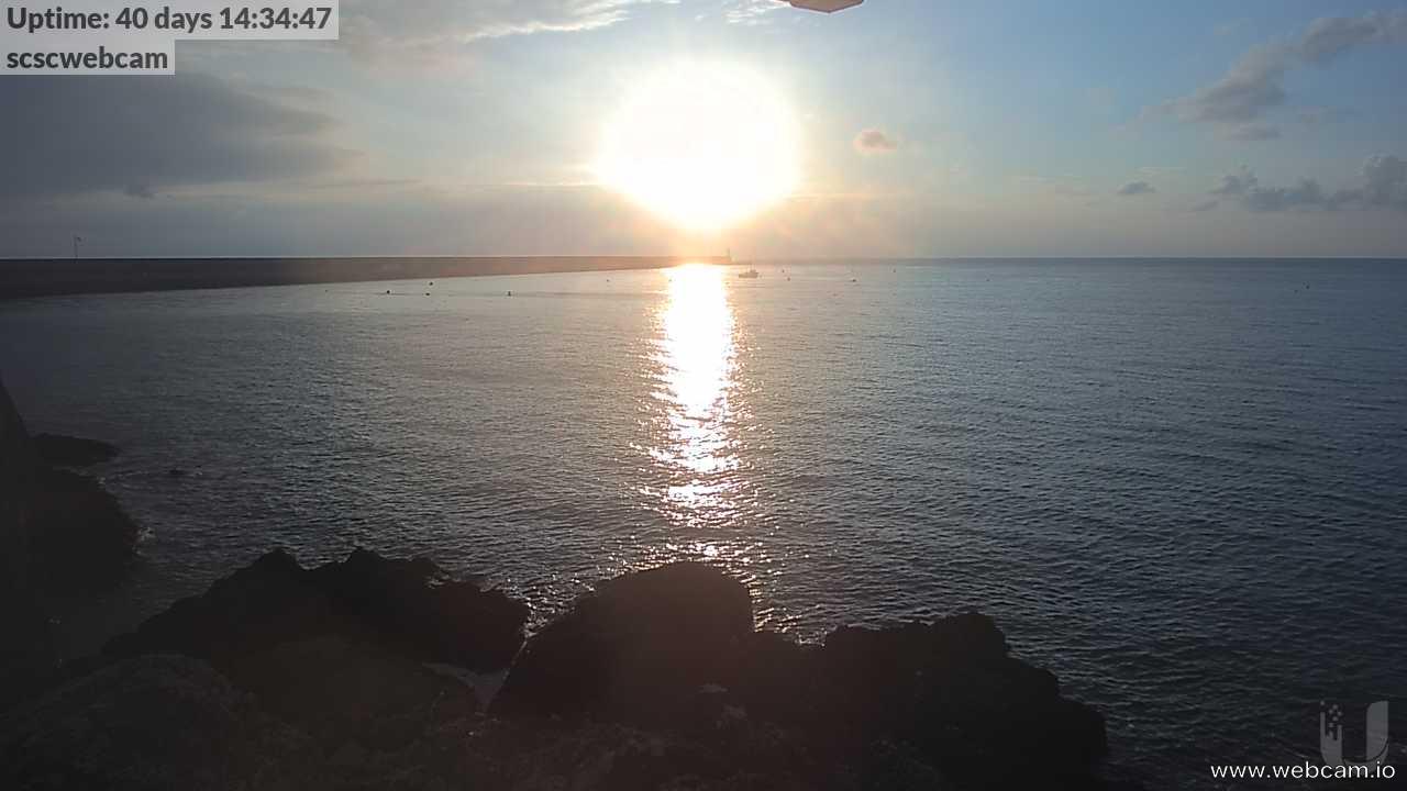 time-lapse frame, St Catherines Sailing Club webcam