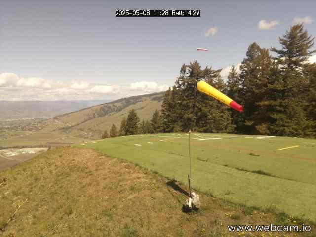 time-lapse frame, King Eddy Paragliding Launch webcam
